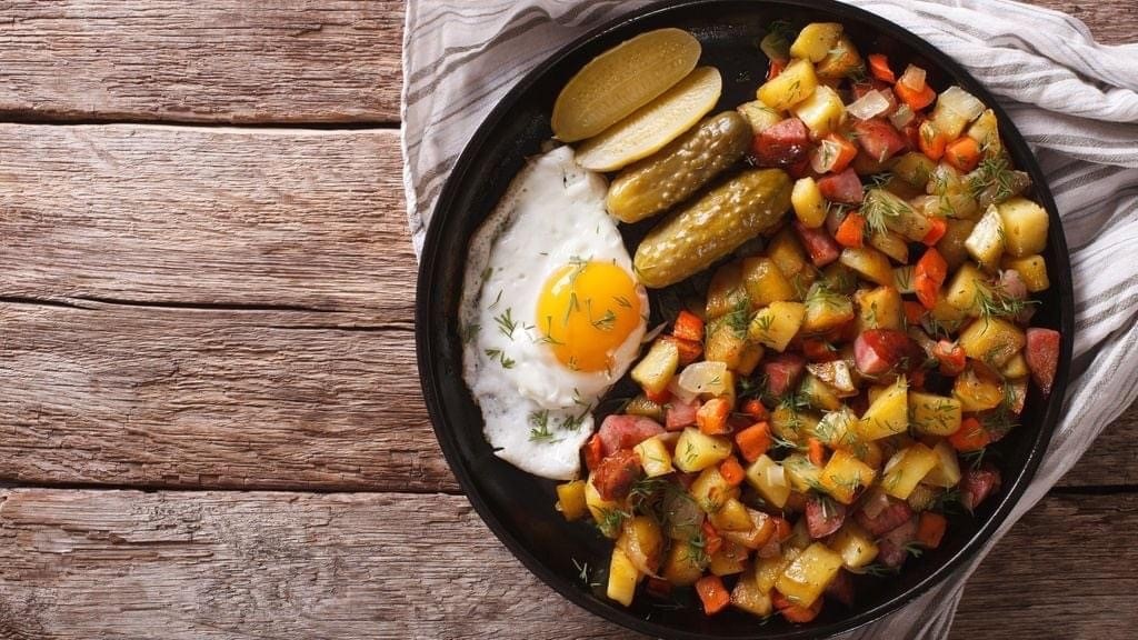 kuvituskuva Ravintola kahvila Kaisan pyttipannuannoksesta